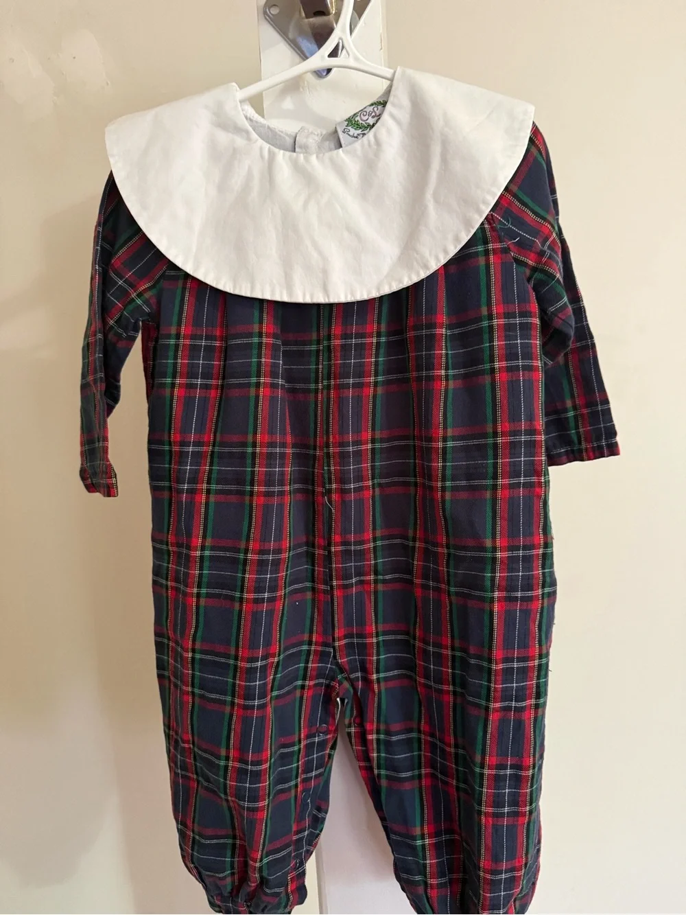 Cecil and Lou Smocked Bubble Romper